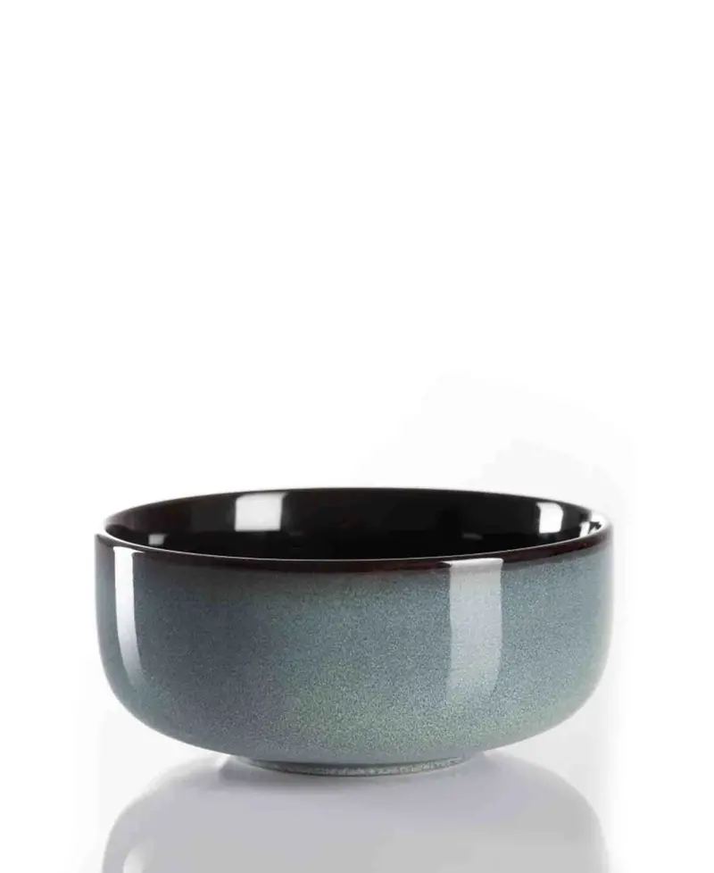 Omada Blue Reactive Glaze Cereal Bowl 1