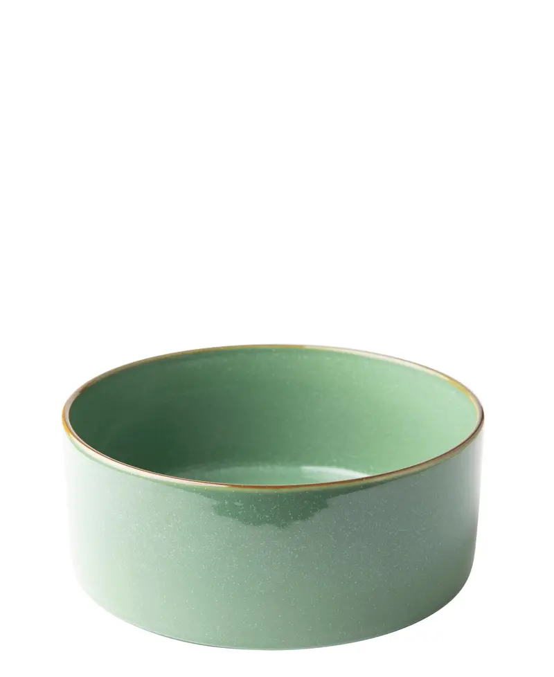 Omada Flat-Stackable Green Salad Bowl – Vibrant And Stackable 1