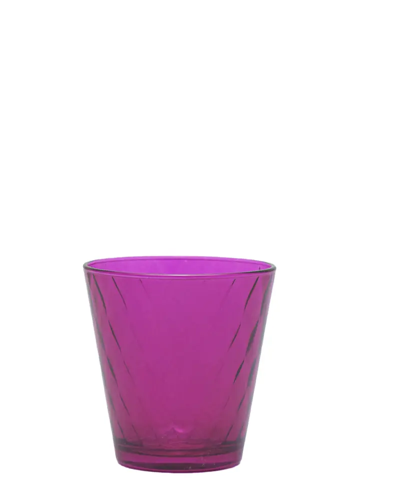 Pasabahce Colored Glass Tumbler – Soft Pink Hue, Premium Drinkware 1