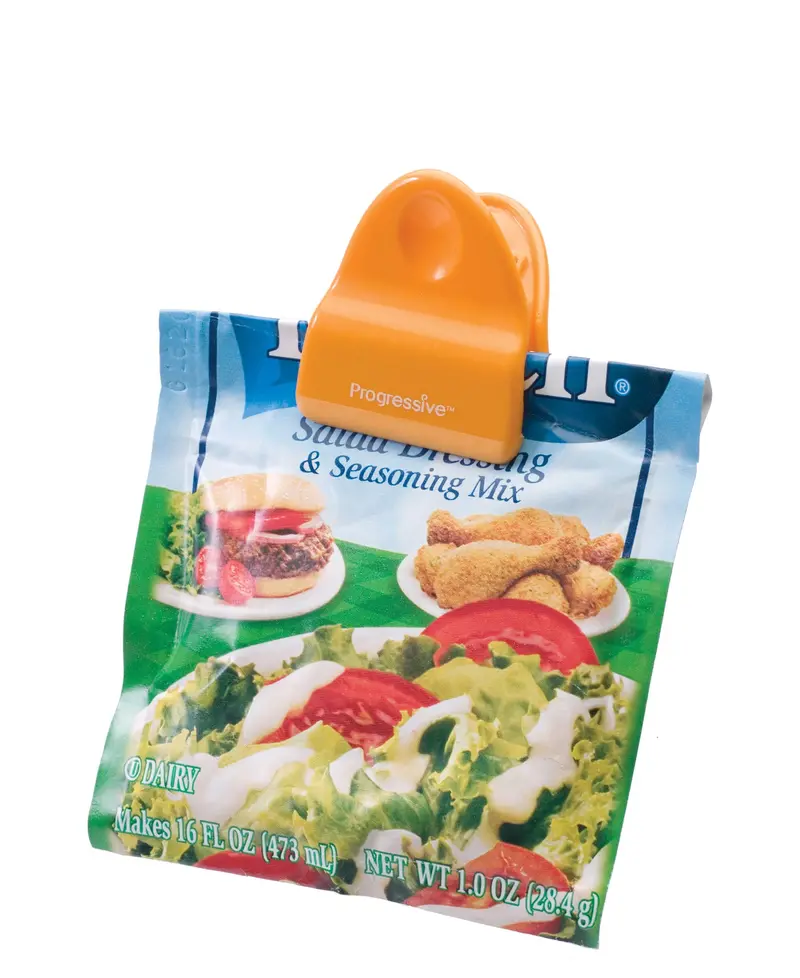 Progressive Multi-Pack Reusable Bag Clips – Assorted Colors & Sizes 2