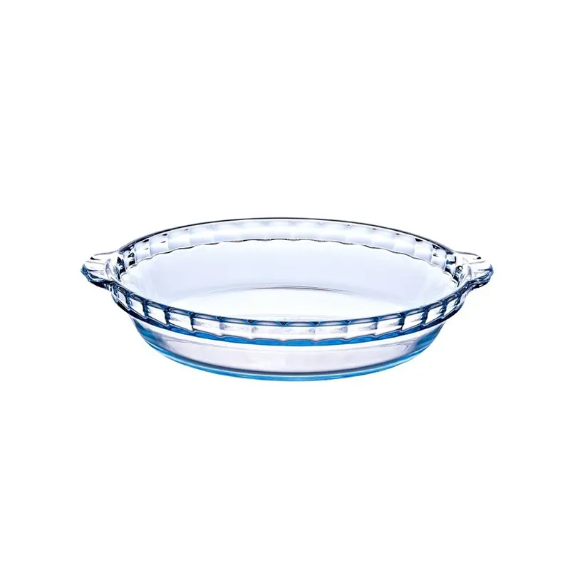 Pyrex Glass Pie Dish – 1.3 Litres, Clear 1