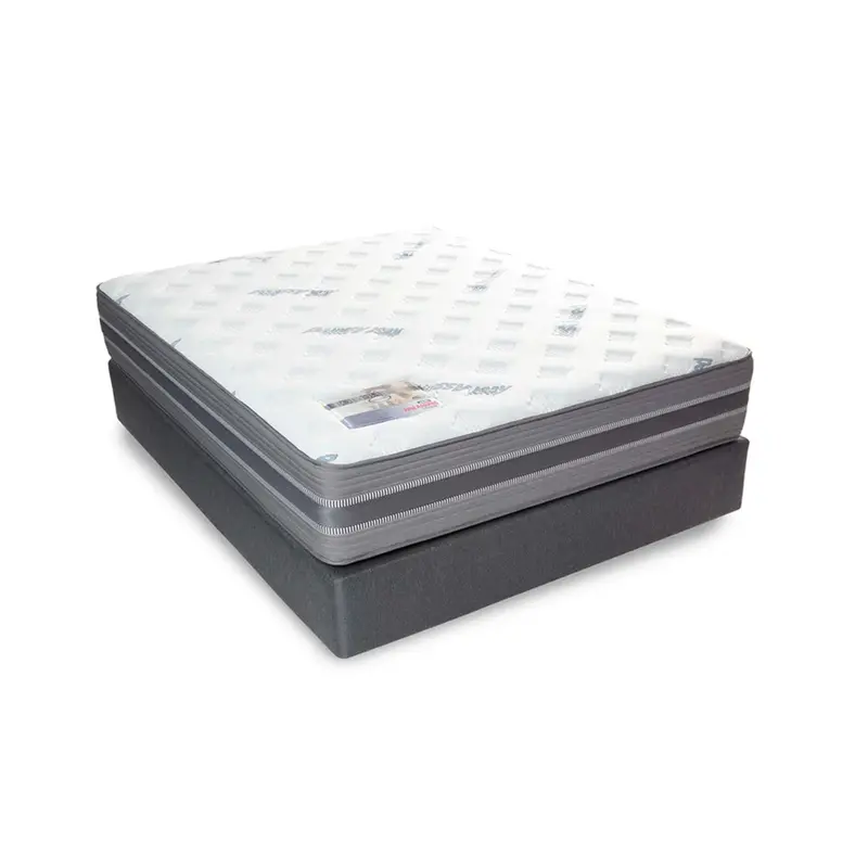Rest Assured Body-Zone Nt Pt King Size Mattress Bed 1