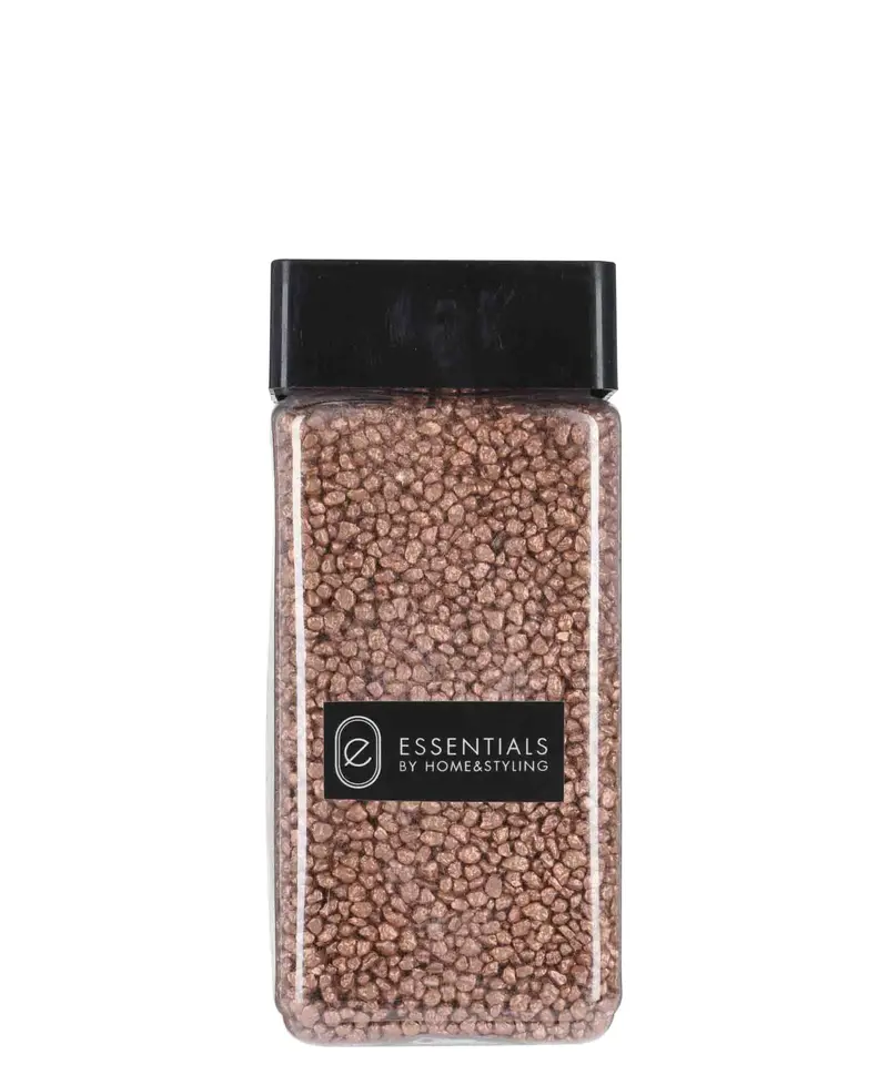 Rich Copper-Tone Decorative Stones – 550Ml Home & Styling Design Element 1