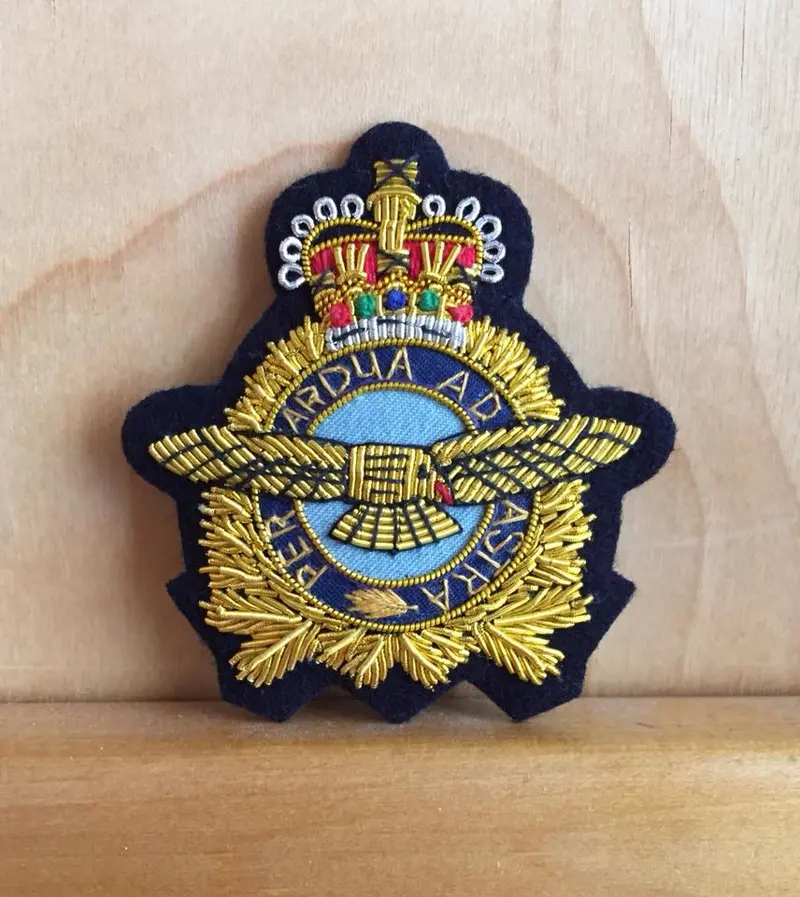 Royal Canadian Air Force Air Operations Officer Hat Badge 1