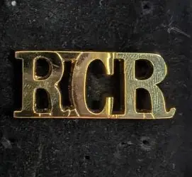 Royal Canadian Regiment Shoulder Titles 1