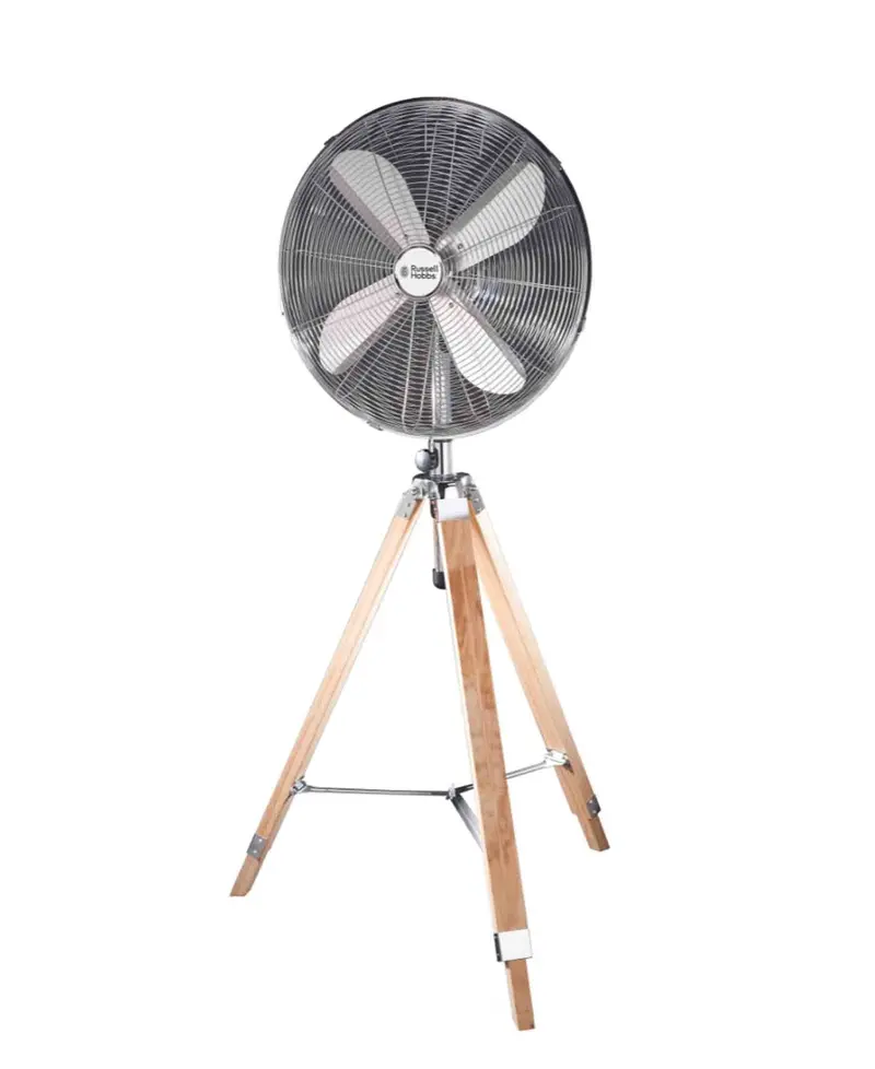 Russell Hobbs 18-Inch Gold-Finished Tripod Pedestal Fan 1