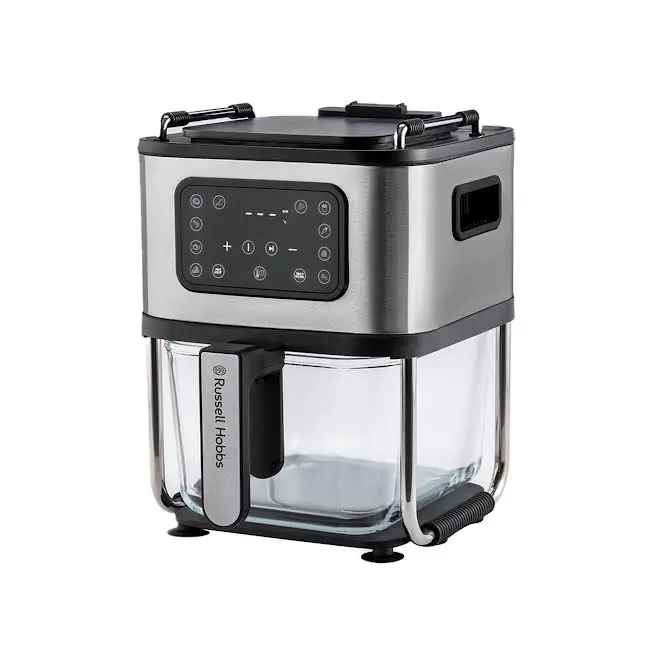 Russell Hobbs 4.6-Litre Air Fryer And Grill Combo – Black & Silver 1