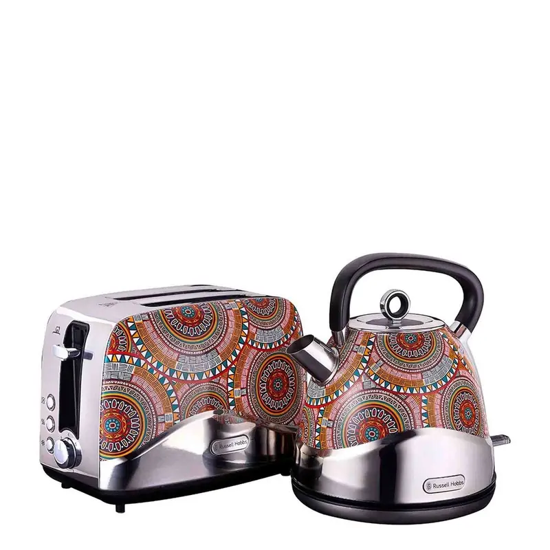 Russell Hobbs African-Inspired Breakfast Bundle – Vibrant Multicolour Assortment 1