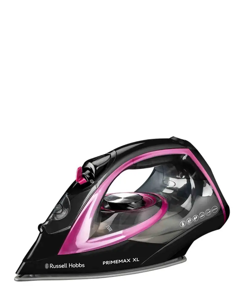 Russell Hobbs Primemax 2600W Steam Iron – Purple & Black Modern Design 1