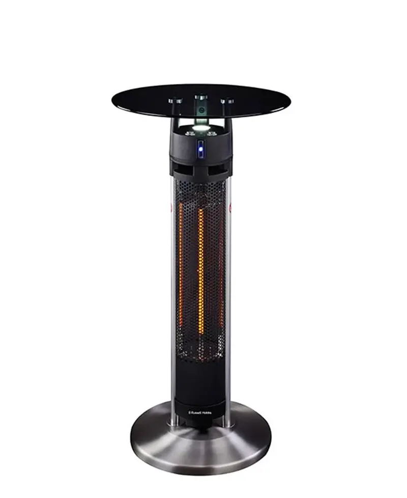 Russell Hobbs Smart Table Heater – Sensor-Activated, Matte Black 1