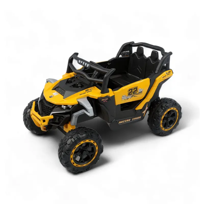 Sand Master Electric Ride-On Bike For Kids – Vibrant Yellow 1