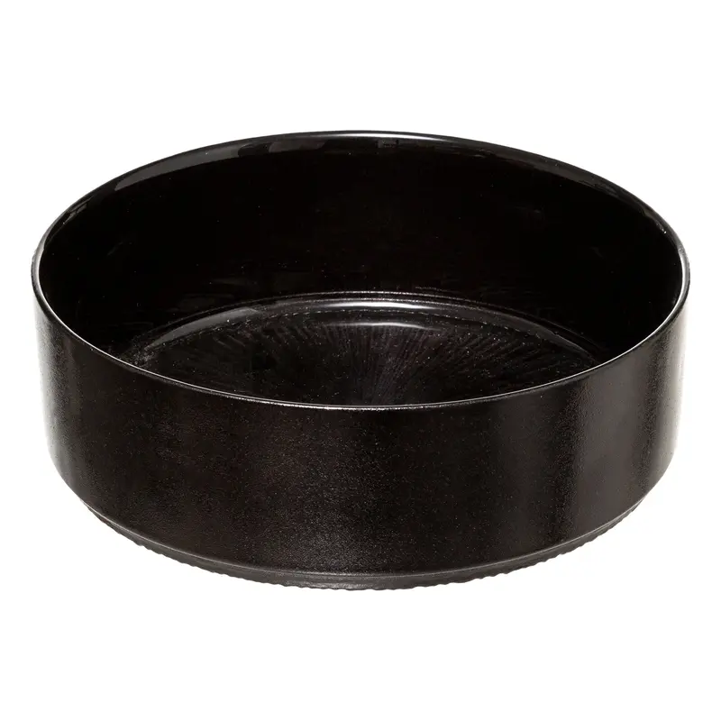 Secret De Gourmet Contemporary Serving Bowl – Matte Black Ceramic 1