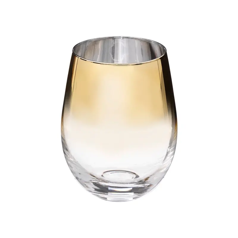 Secret De Gourmet Crystal Tumbler Set – 6-Piece Clear Glass 1