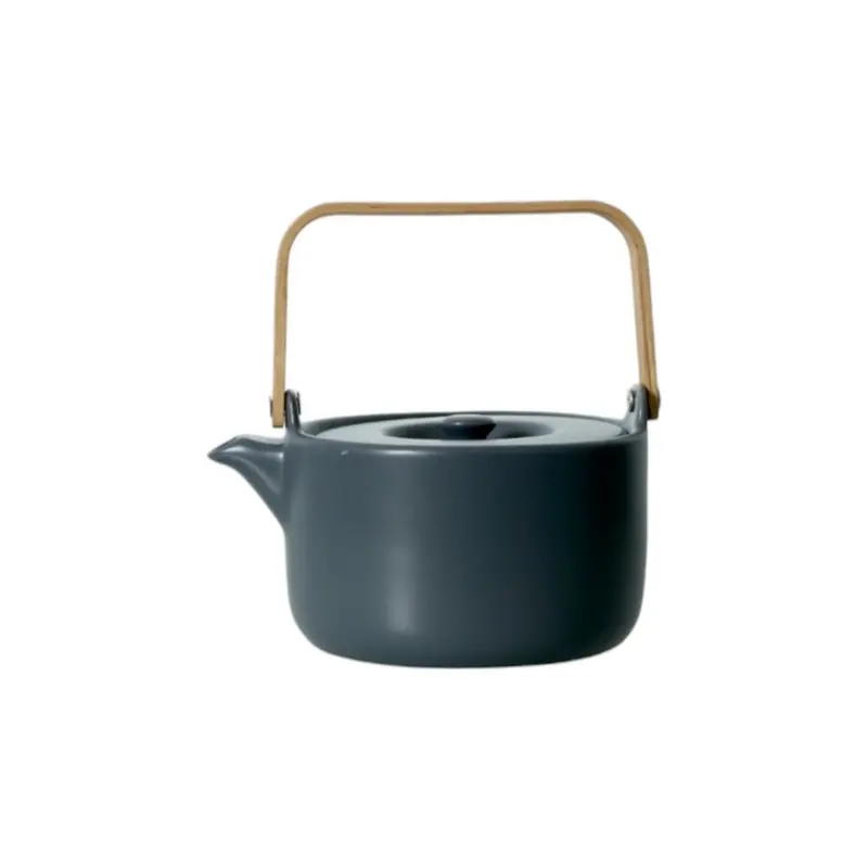 Secret De Gourmet Terra Ceramic Infuser Teapot (800Ml) – Navy Blue 1