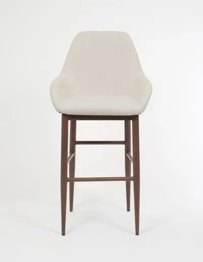 Shindig White Stool Featuring Clean Lines And Comfort 1