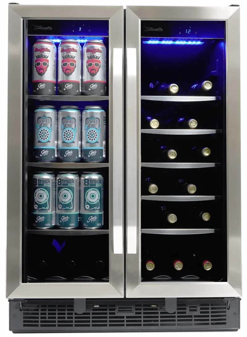 Silhouette Sbc051D1Bss 5.1 Cu. Ft. Stainless Steel Built-In Beverage Center 1