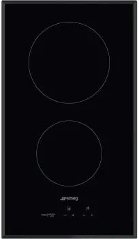 Smeg Seu122B 12" Black Electric Smoothtop Cooktop 1