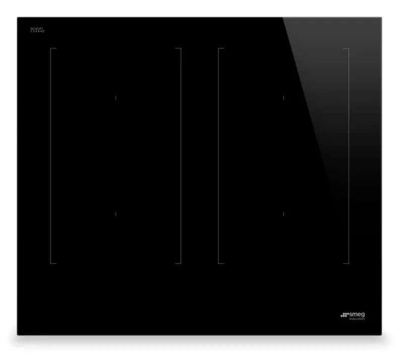 Smeg Simu324D 24-Inch Black Induction Cooktop 1
