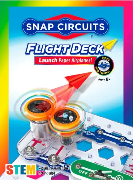 Snap Circuits Flight Deck Aviation Model Kit 1
