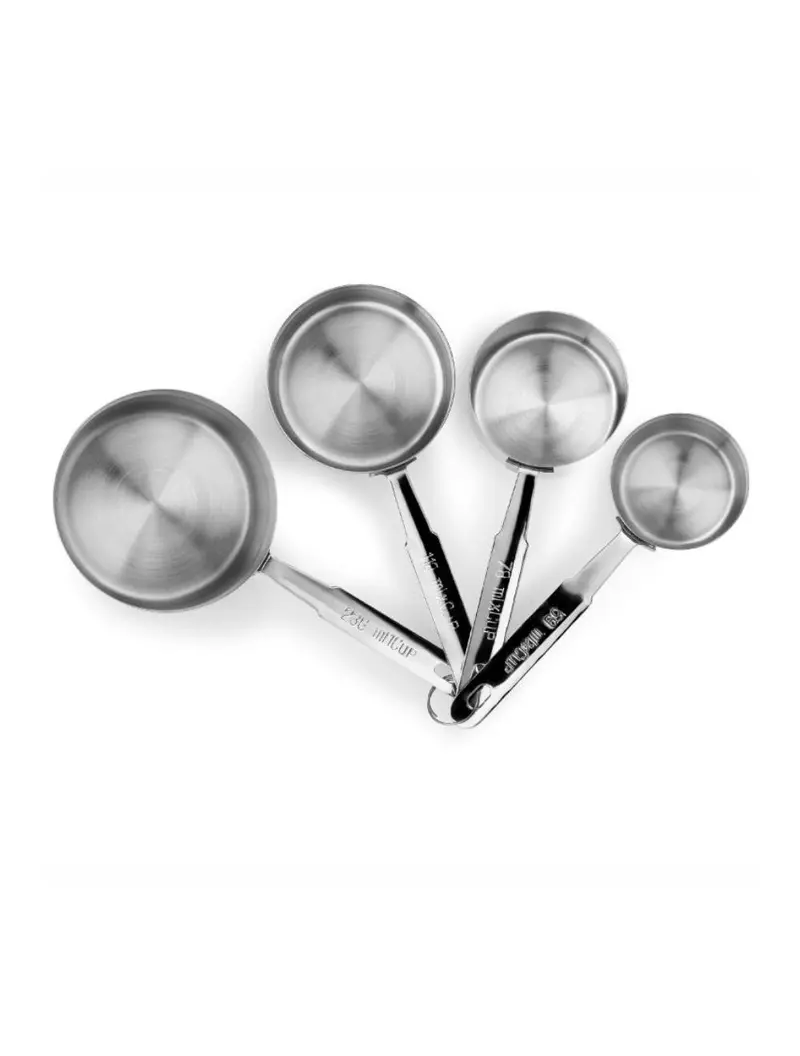 Stainless Steel Measuring Cup Set – 4-Piece Nested Collection 1