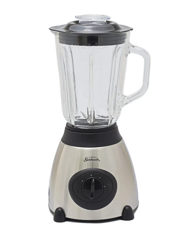 Sunbeam Stainless Steel Blender & Grinder – 400W, 1.5L Capacity, Silver Kitchen Appliance 1