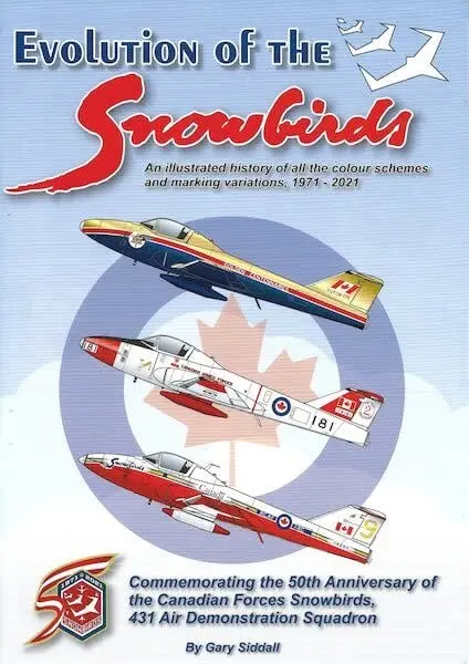 The Evolution Of The Snowbirds: Illustrated History Of Colour Schemes & Markings (1971–2021) 1