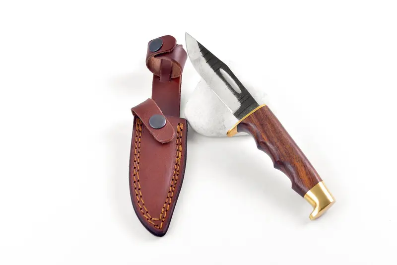 Titan Nomad’S Companion – Hand-Forged Carbon Steel Camping Knife – Tc-101 1