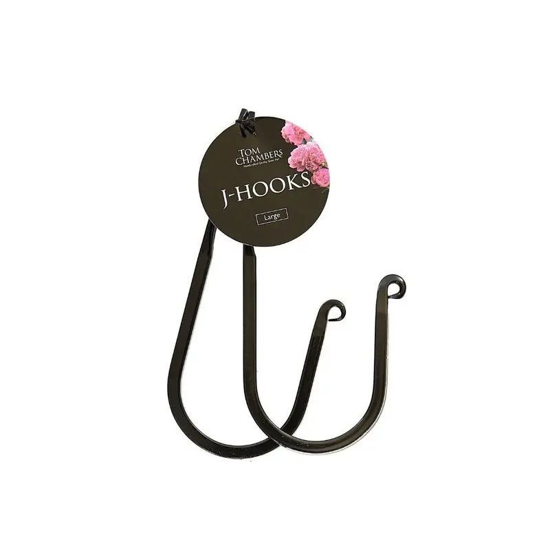 Tom Chambers Pack Of J-Hooks – Versatile Garden & Utility Hooks 2