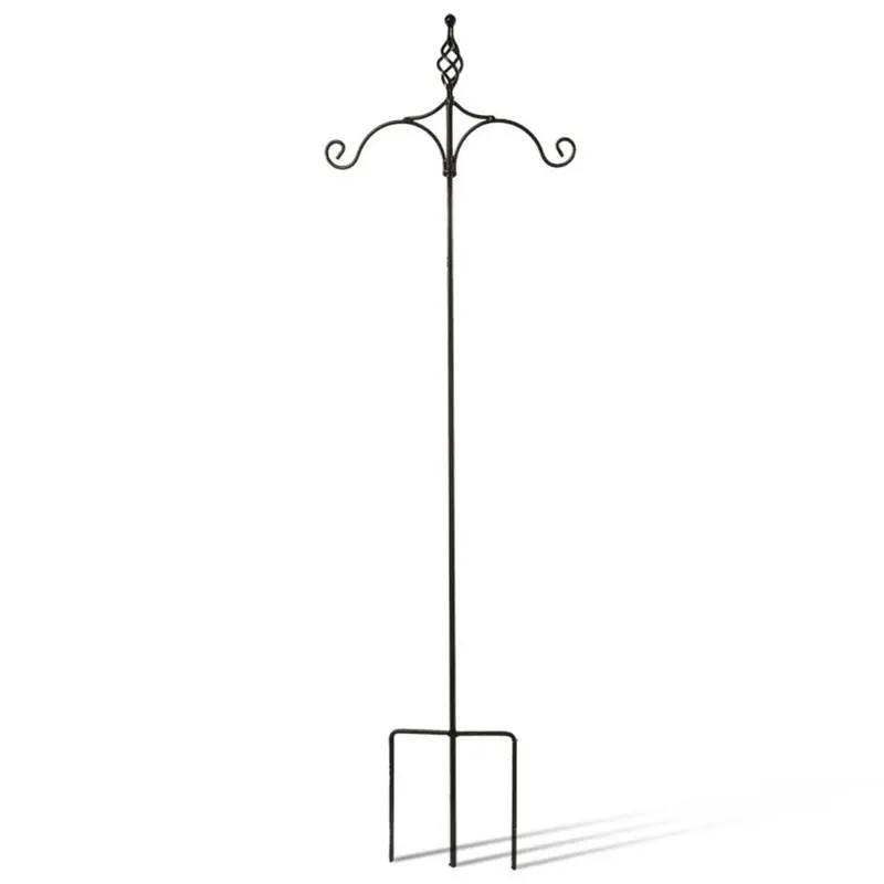 Tom Chambers Spiral Double Shepherd’S Crook Garden Stake 1