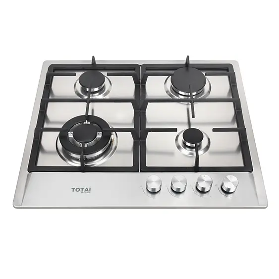 Totai Style 4-Burner Gas Hob – Premium Stainless Steel Cooktop 1