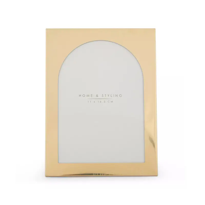 Urban Decor Slim Gold Metal Picture Frame – Modern Accent 1