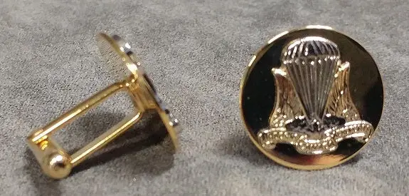 Vintage-Style Airborne-Themed Cufflinks 1