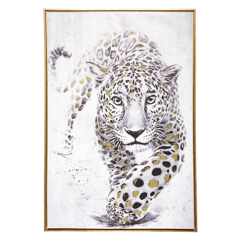 White Animal-Themed Framed Canvas Art By Atmosphera 1