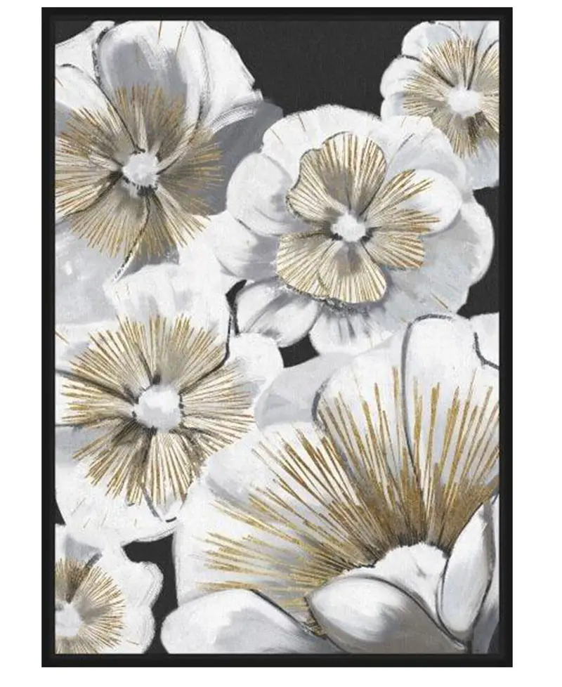 White Floral Keepsake Frame – 'Flowers R Forever' Engraved Design 1