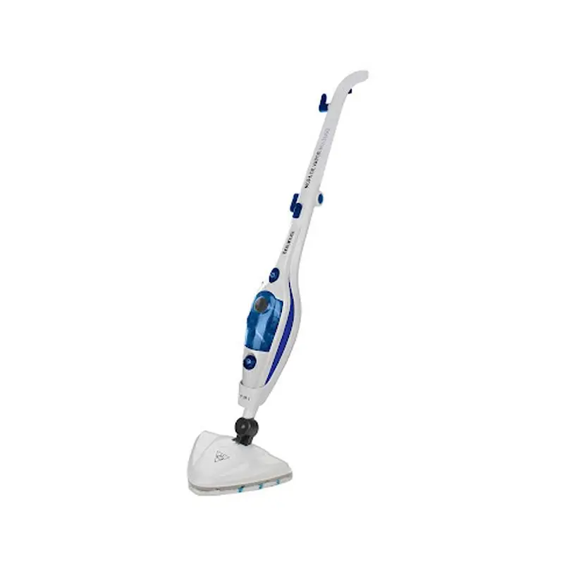 White Taurus 9-In-1 Foldable Steam Mop With Multiple Attachments 1