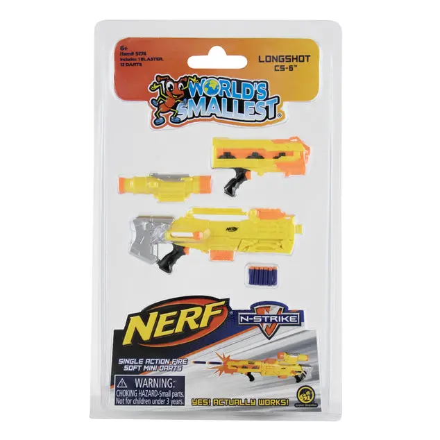 World’S Smallest Nerf Blaster Toy 3